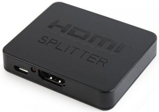 Розгалужувач Cablexpert HDMI сигналу, на 2 порти HDMI v. 1.4 фото