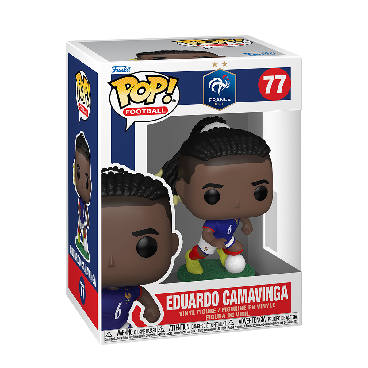 Игровая фигурка Funko Pop! серии Футбол: Франция - Эдуарду Камавинга (92729) фото