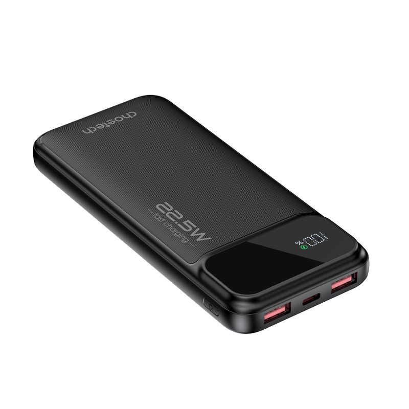 Павербанк, Choetech 10000 mAh, PD 22,5 Вт, черный фото2