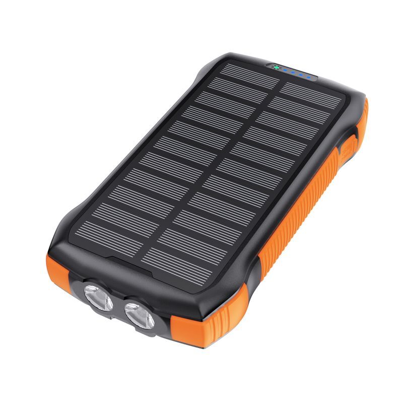 Павербанк, Choetech 20000 mAh, PD20W+QC18W, солнечная панель, QI, LED лампа фото2