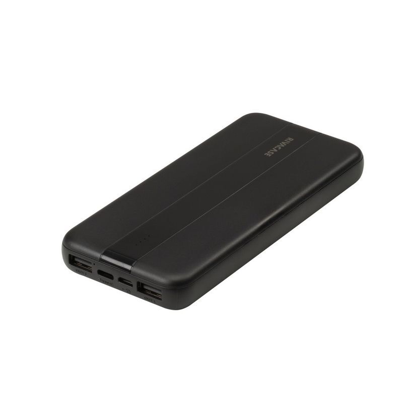 Павербанк RivaCase 10000 mA чорний (RIVAPOWER VA2041 Black) фото