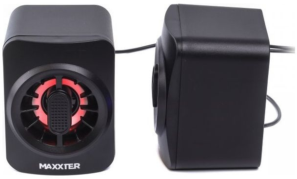 Акустична система 6 Вт, RGB підсвічування, CSP-U005RGB чорний фото2