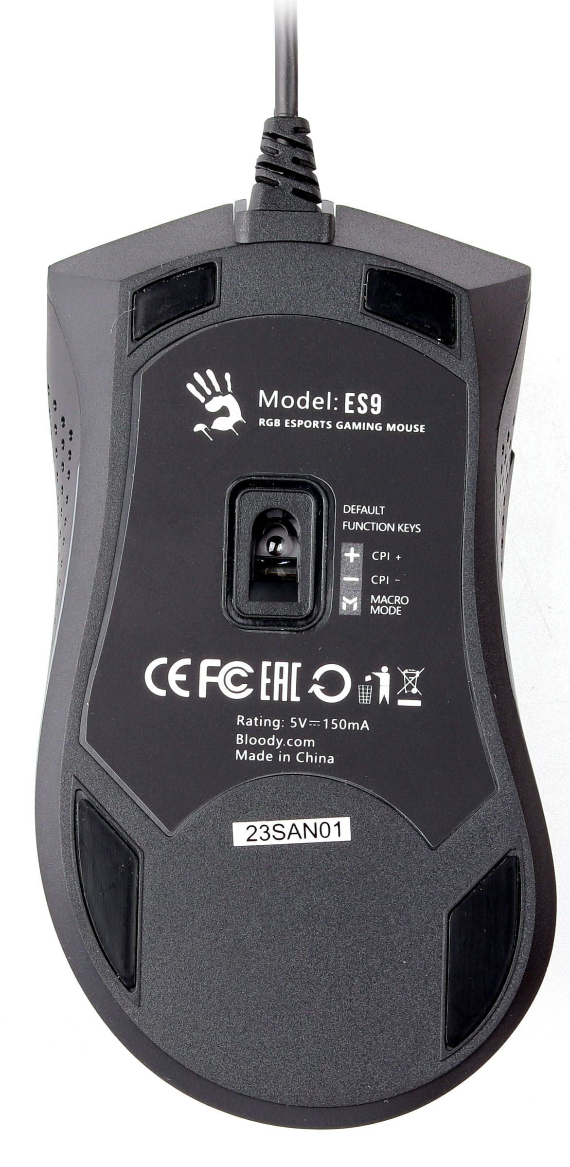 Ігрова миша A4Tech Bloody ES9 Plus USB Black (4711421971515) фото5