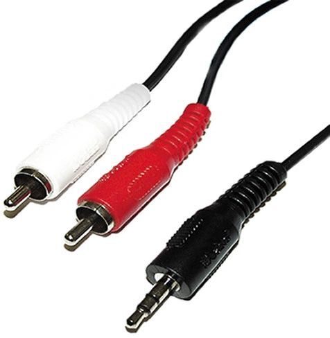 Кабель 3.5 мм / 2RCA-тюльпан, 1.5 м фото3