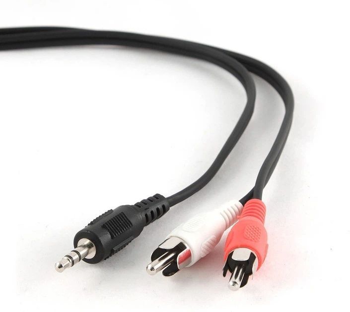 Кабель 3.5 мм / 2RCA-тюльпан, 1.5 м фото4