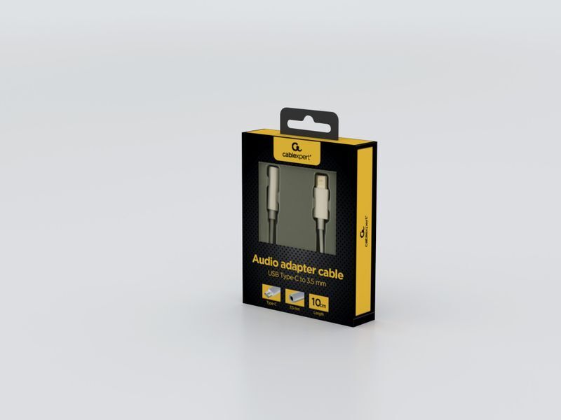 Адаптер Cablexpert USB-C - аудио 3.5 mm (CDLA) фото4