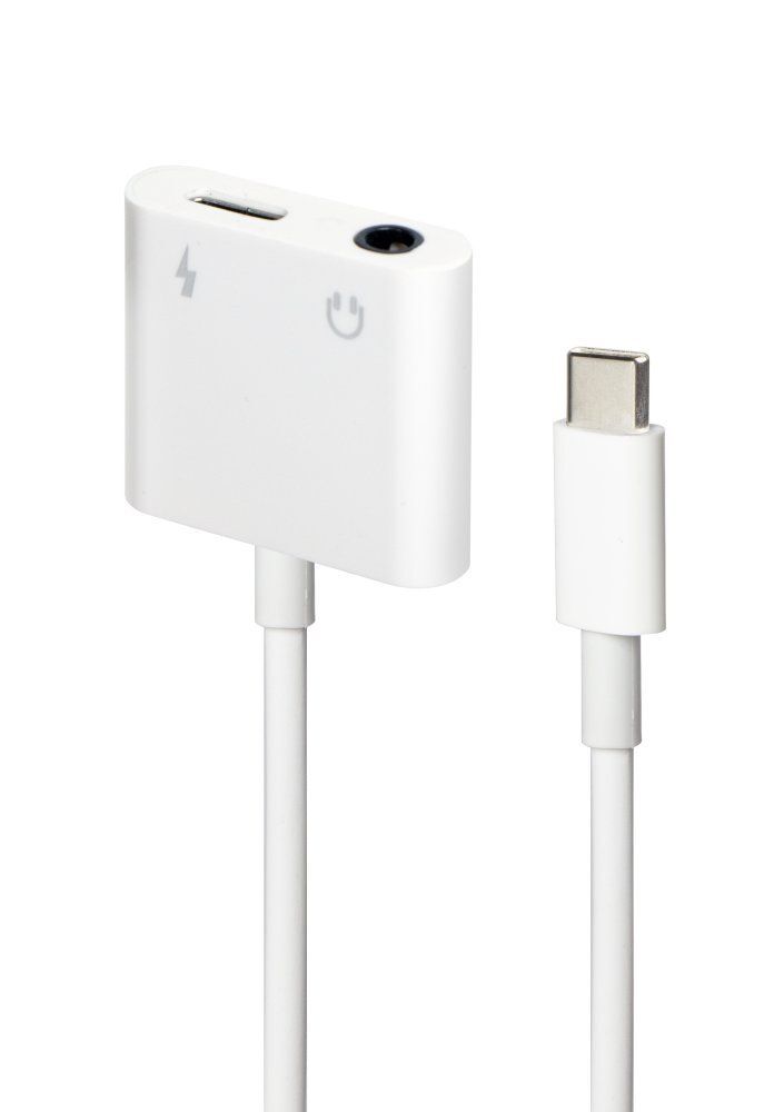 Адаптер Cablexpert USB-C - аудио 3.5 mm + USB-C фото3