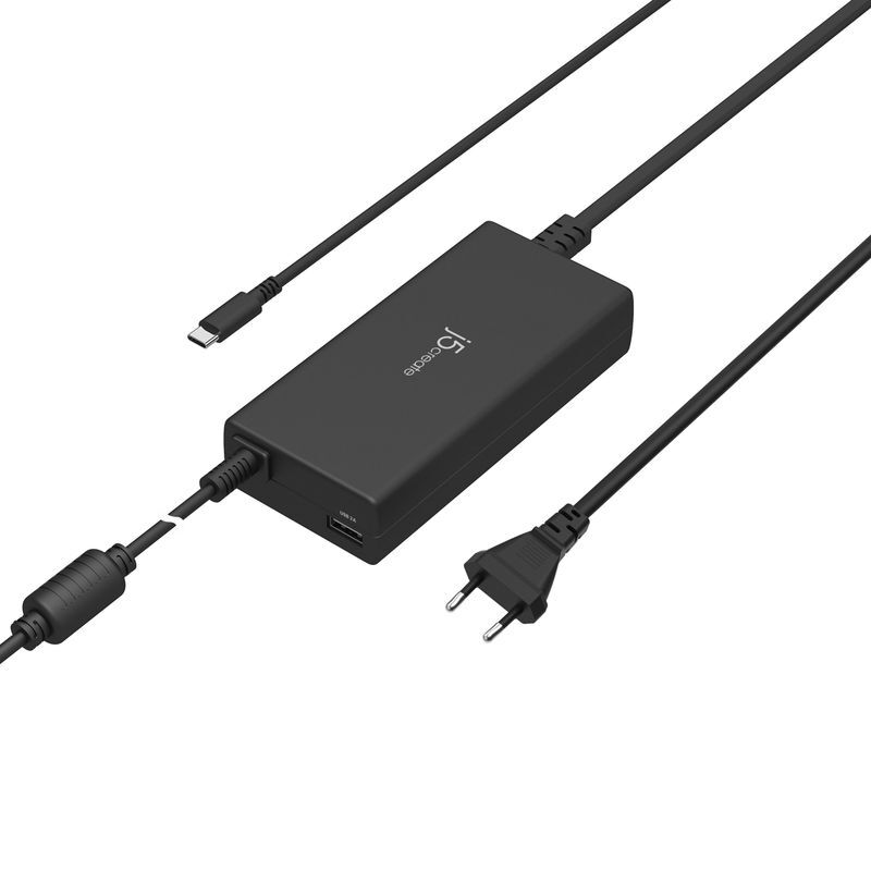 Мережевий зарядний пристрій, 1 USB-A / 1 USB-C, 100Вт,/PD фото2