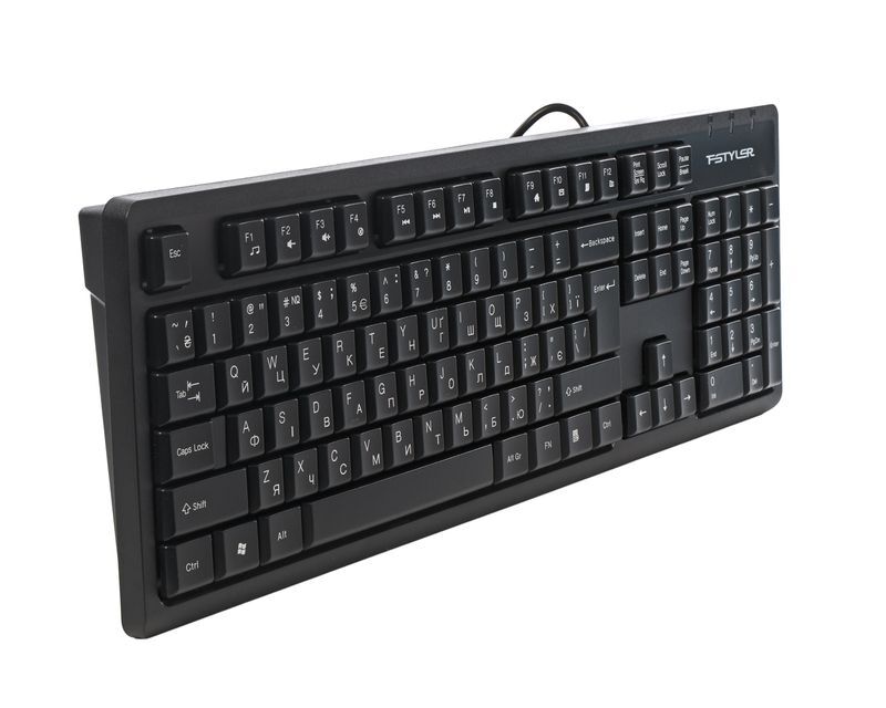 Клавіатура A4Tech Fstyler, вологозахист, USB FK12 (Black) фото3
