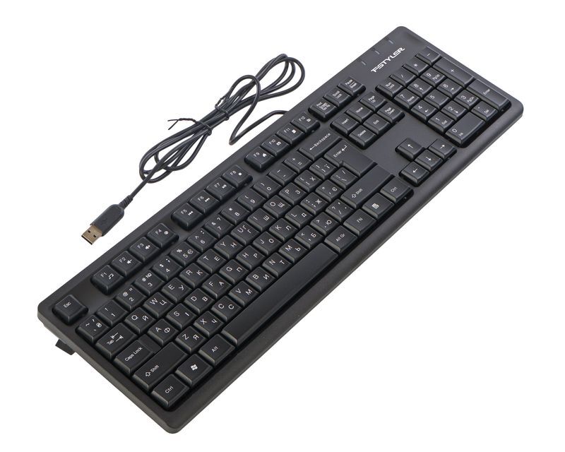 Клавіатура A4Tech Fstyler, вологозахист, USB FK12 (Black) фото4