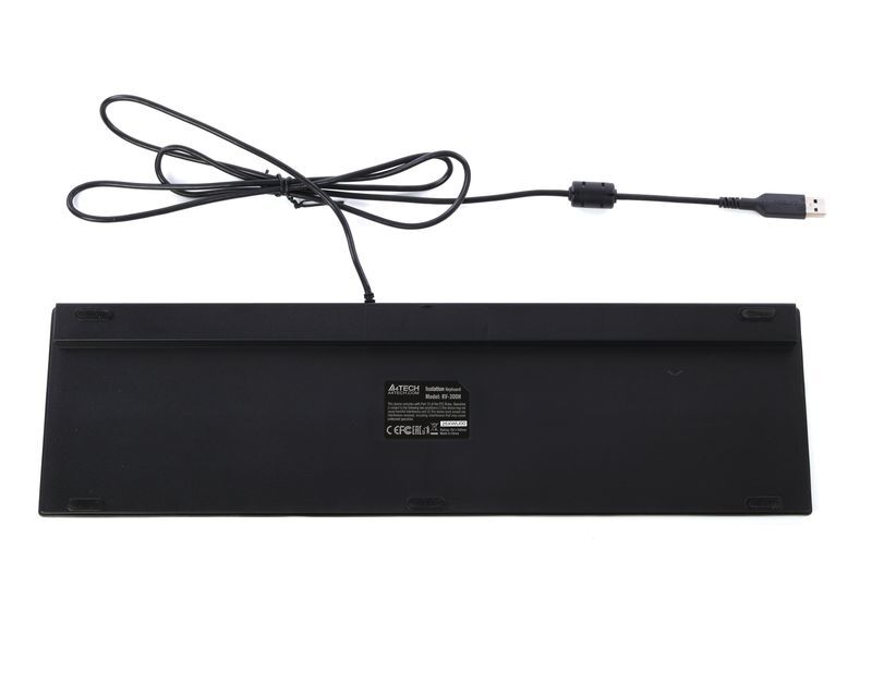 Клавиатура A4Tech USB, KV-300H USB (Grey+Black) фото