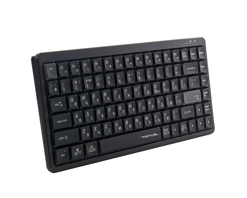 Клавиатура A4Tech с ножничными переключателями Fstyler, USB FX53 (Black) фото