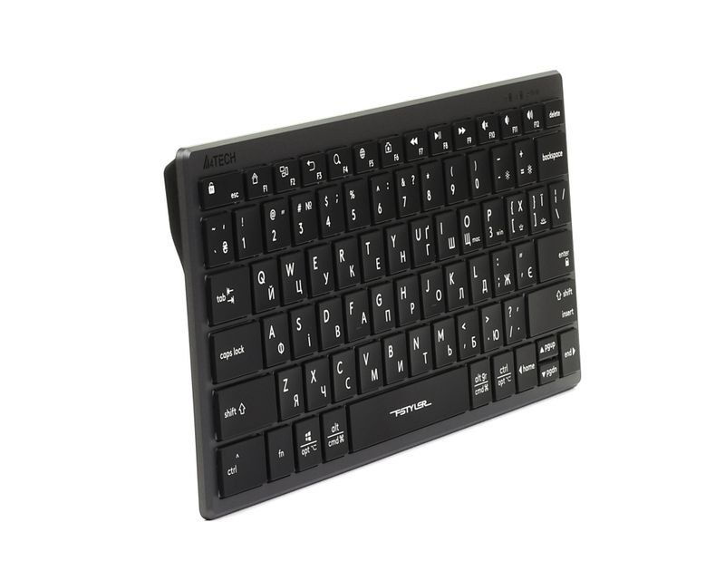 Клавиатура A4Tech с ножничными переключателями Fstyler, USB, FX61 USB (Grey) фото4