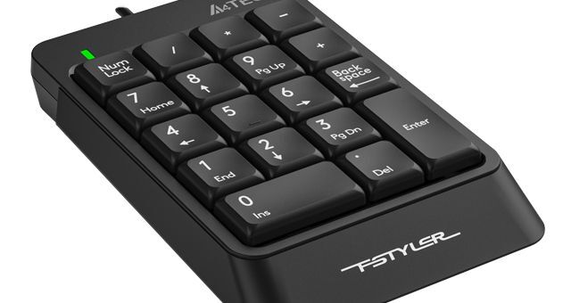 Цифровая клавиатура A4Tech Fstyler, FK13P (Black) фото3