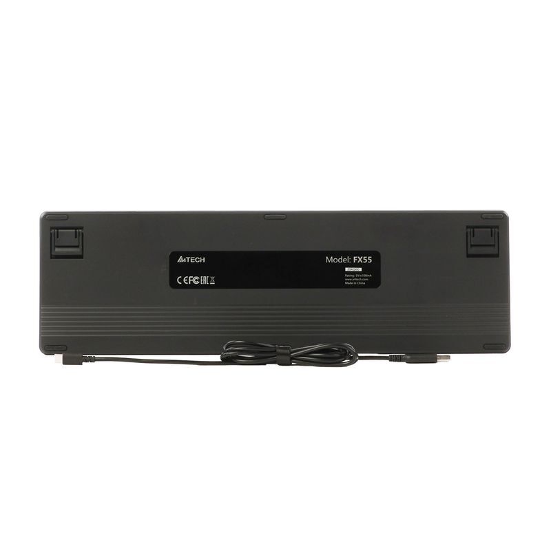 Клавиатура A4Tech с ножничными переключателями Fstyler, USB FX55 (Black) фото