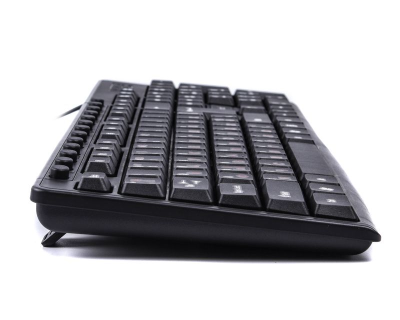 Клавиатура Gembird мультимедийная, USB, KB-UM-107-UA черная фото