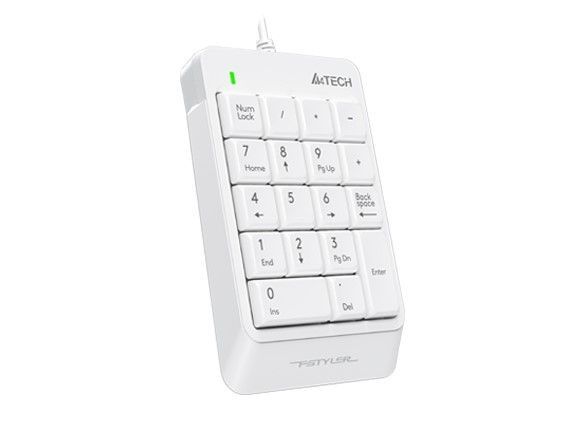 Цифровая клавиатура A4Tech Fstyler, FK13P (White) фото