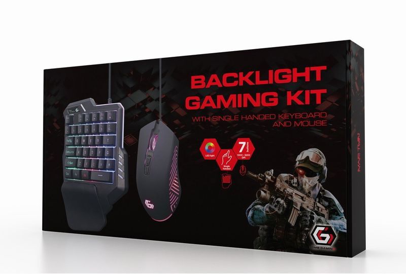 Игровой комплект Gembird, 2-в-1 подсветка, GGS-IVAR-TWIN фото6
