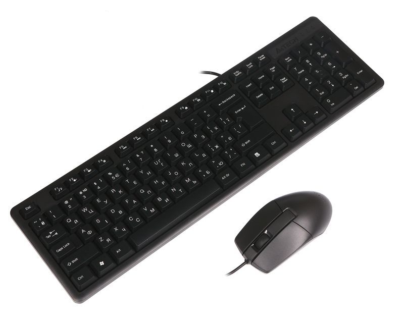 Дротовий комплект A4Tech USB, KK-3330S Black фото4