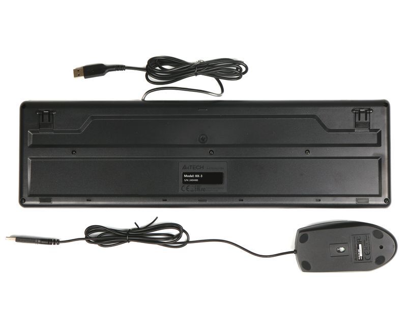 Дротовий комплект A4Tech USB, KK-3330S Black фото7