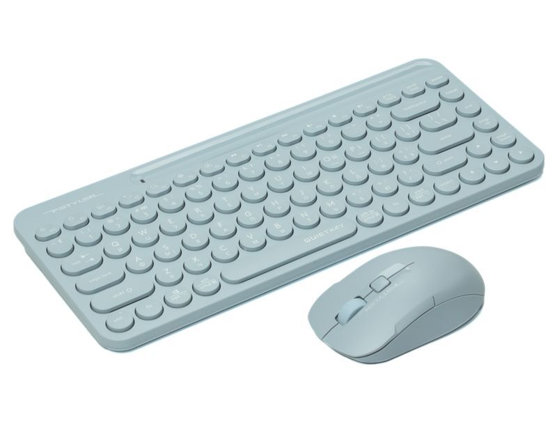 Бездротовий комплект A4Tech Fstyler клавіатура+миша, FG3200 Air (Blue) фото2