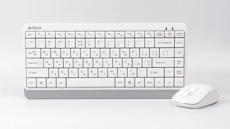 Бездротовий комплект A4Tech Fstyler клавіатура+миша, FG1112S (White) фото3