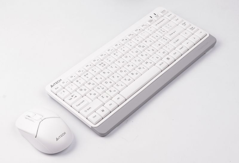 Бездротовий комплект A4Tech Fstyler клавіатура+миша, FG1112S (White) фото4