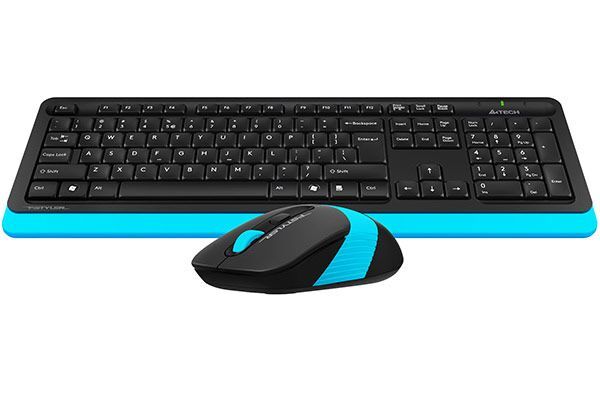 Бездротовий комплект A4Tech Fstyler клавіатура+миша, FG1010S (Blue) фото2
