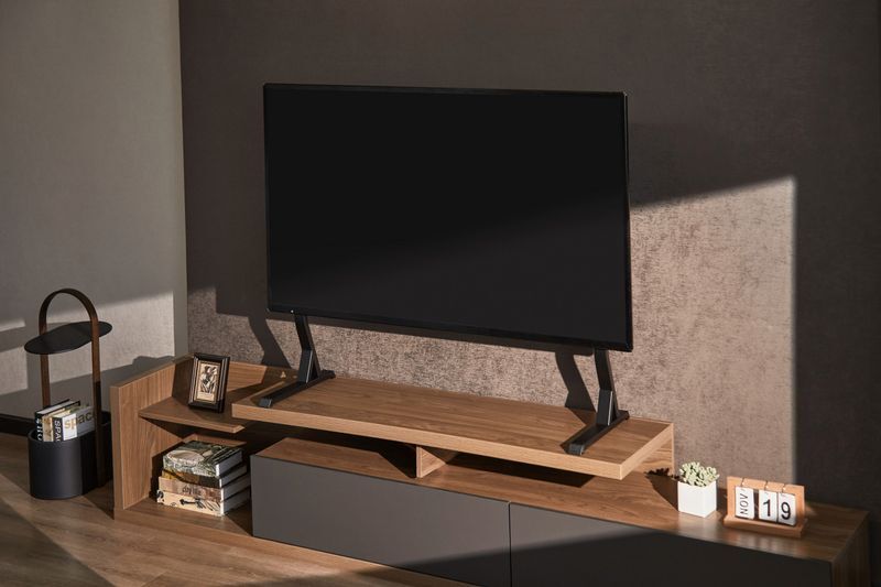 Настільна підставка під телевізор, 45" - 90" (до 60 кг) TVS-D90F-01 фото