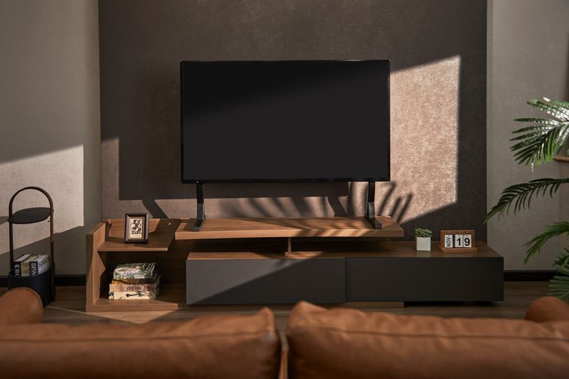 Настільна підставка під телевізор, 45" - 90" (до 60 кг) TVS-D90F-01 фото