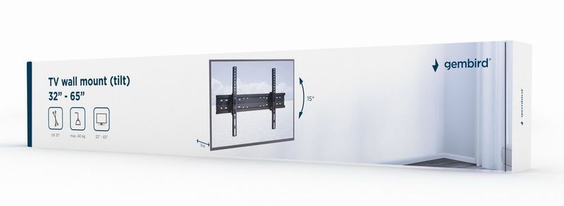Кронштейн Gembird 32 - 65” (до 40 кг) WM-65T-01 фото4