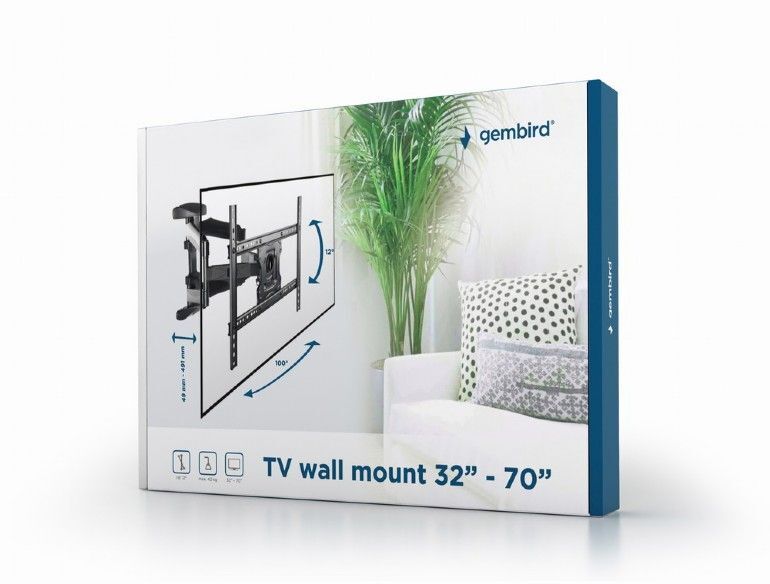 Кронштейн Gembird 32"-70" (до 40 кг) WM-70RT-01 фото