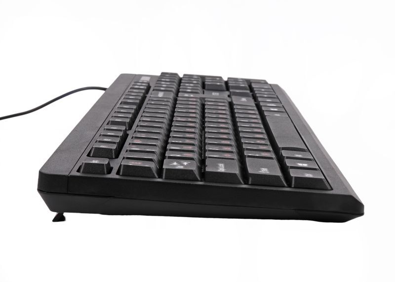 Клавіатура Maxxter, USB, KB-112-U чорний фото3