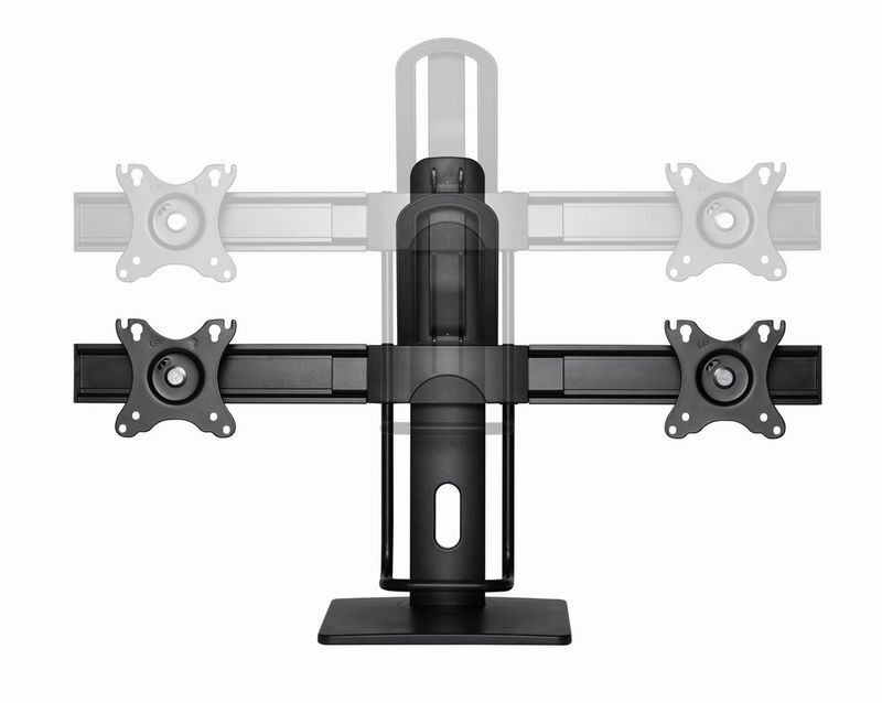 Кронштейн Gembird для 2 моніторів 17-27" (до 6 кг) MS-D2-01 фото8
