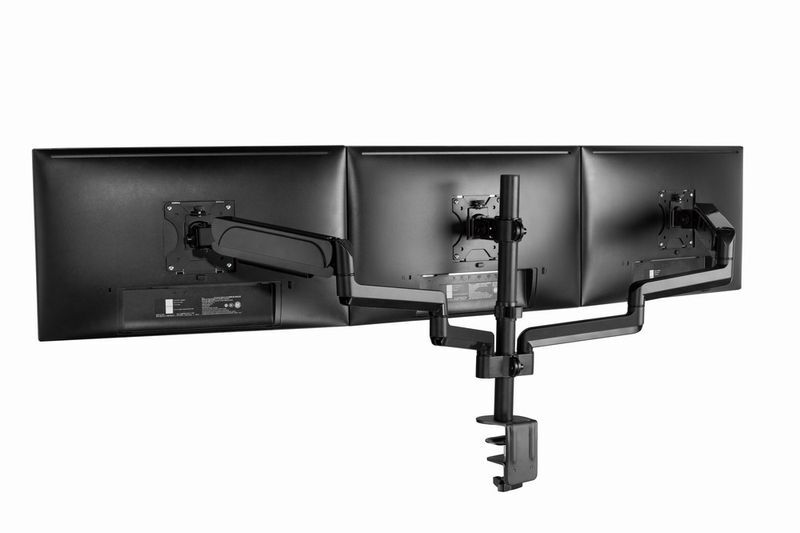 Кронштейн Gembird для 3 моніторів 17-27" (1-7 кг) MA-DA3-01 фото9
