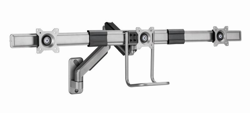 Кронштейн Gembird для 3 моніторів 17-27" (до 6 кг) MA-WA3-01 фото2