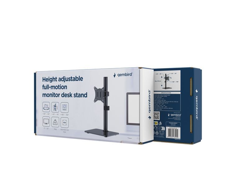 Кронштейн Gembird для монитора 17-32" (2-9 кг) MS-D1ST-03 фото9