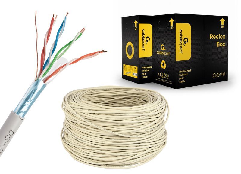 Патч-корд Cablexpert CAT5e (CCA), AWG24, не экранированный, 100 м фото2