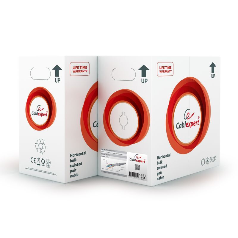 Патч-корд Cablexpert CAT5e экранированный фольгой, 100 м фото3