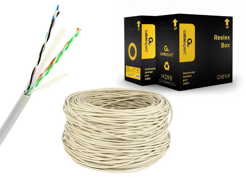 Патч-корд Cablexpert CAT6, (CCA), AWG24, не экранированный, 305 м UPC-6004SE-L фото2