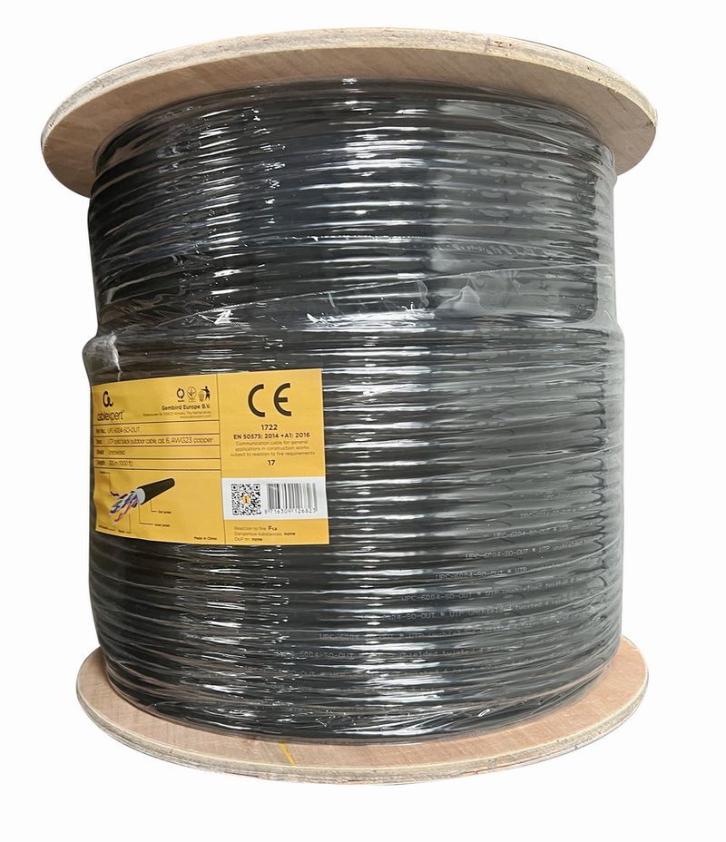 Патч-корд Cablexpert CAT6 медь, AWG23, внешний не экранированный, 305 м фото2