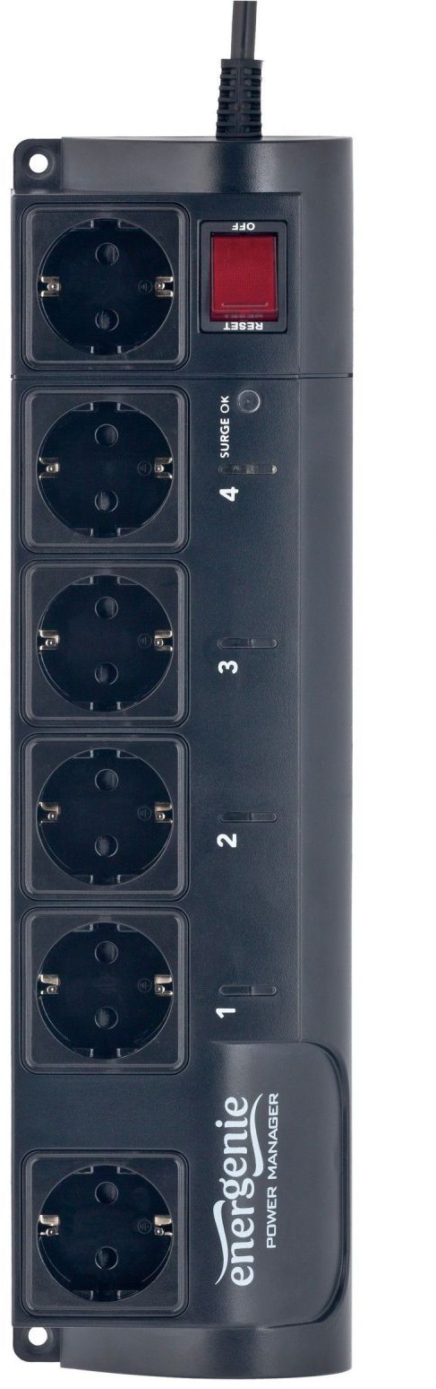 Сетевой удлинитель EnerGenie, USB интерфейс фото2