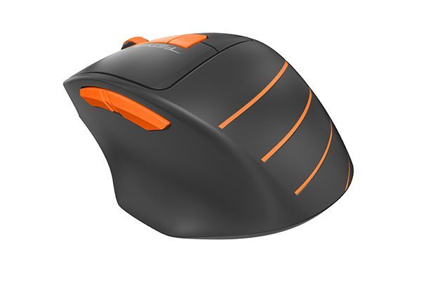 Мышь A4tech Fstyler, USB, 2000 dpi, оранжевый фото