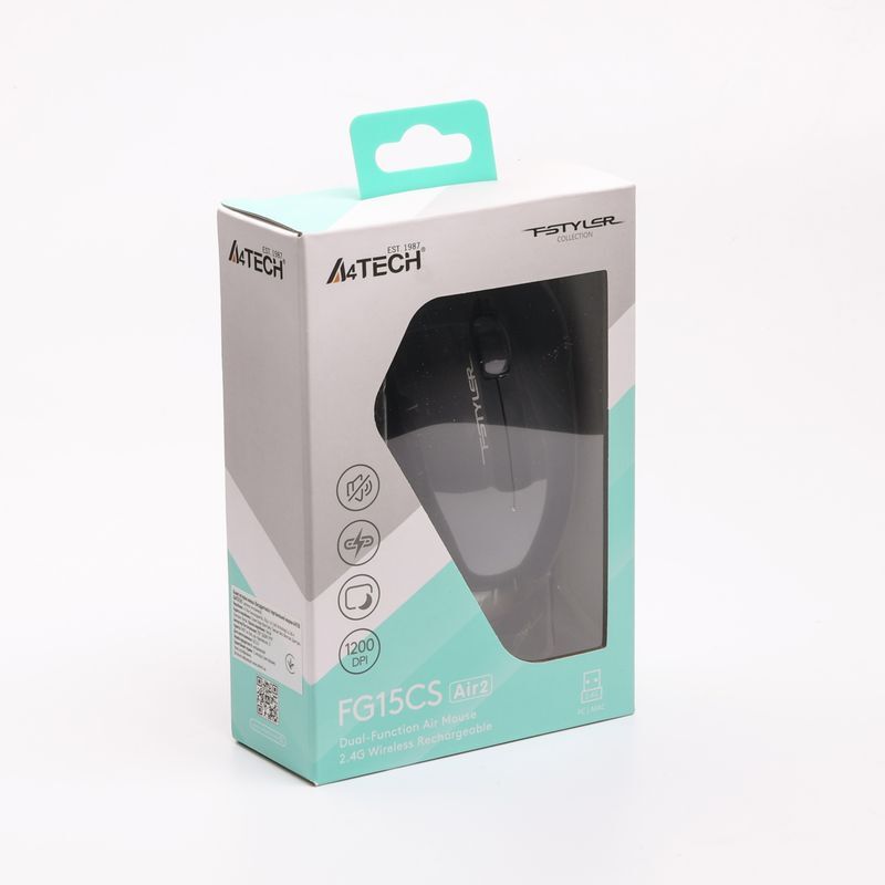 Мышь Fstyler, 2.4 ГГц, аккумулятор, 1200 dpi, FG15CS Air2 (Grey) фото