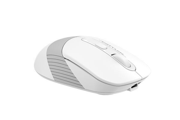 Мышь Fstyler, Bluetooth / 2.4 ГГц, аккумулятор, 2000 DPI, белый фото2