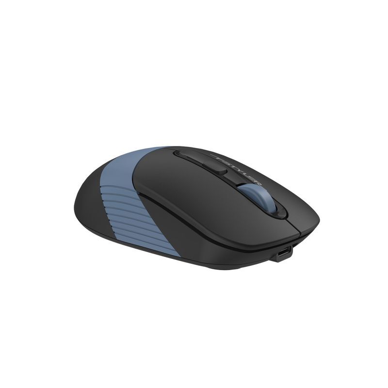Мышь Fstyler, Bluetooth / 2.4 ГГц, аккумулятор, 2000 DPI, синий фото3