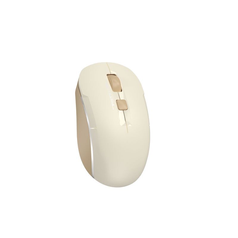 Мышь Fstyler, Bluetooth / 2.4 ГГц, аккумулятор, 2000DPI, бежевый фото8