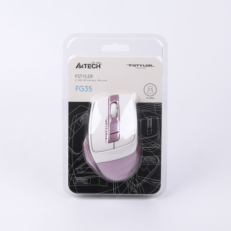 Миша Fstyler, USB, 2000 dpi, FG35 (Pink) рожевий фото9