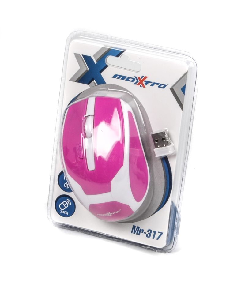 Миша Maxxtro Mr-317-R, рожевий фото4