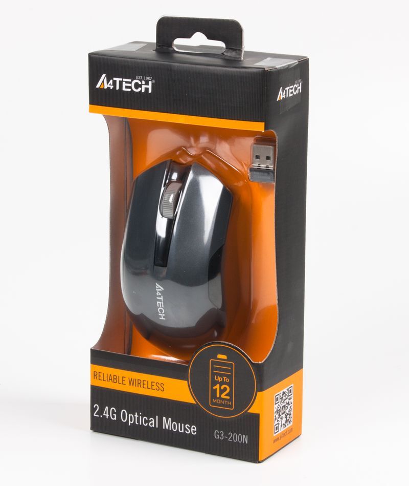 Миша V-Track USB, 1000 dpi G3-200N (Grey) фото4